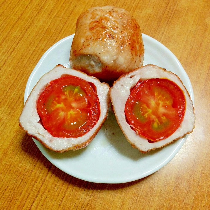 トマトの肉巻き